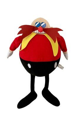 Sonic The Hedgehog LARGE 14" Plush Dr. Eggman